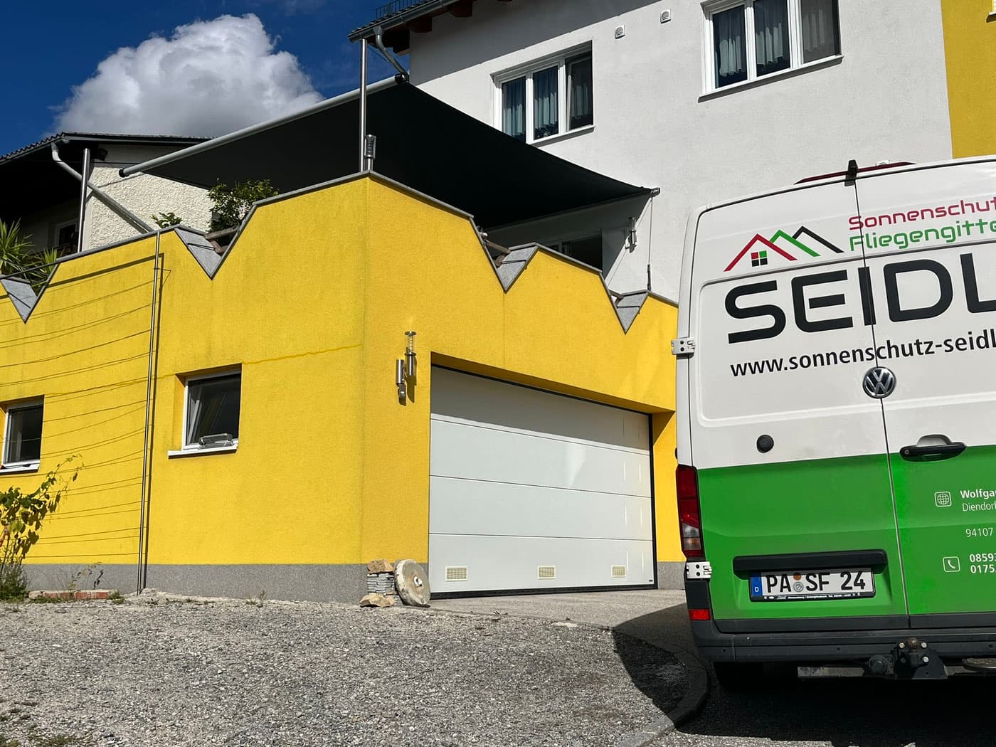 Projektfoto – Sonnen- und Insektenschutz von SEIDL