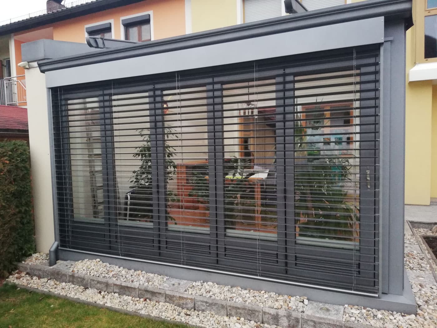 Raffstore geöffnet
