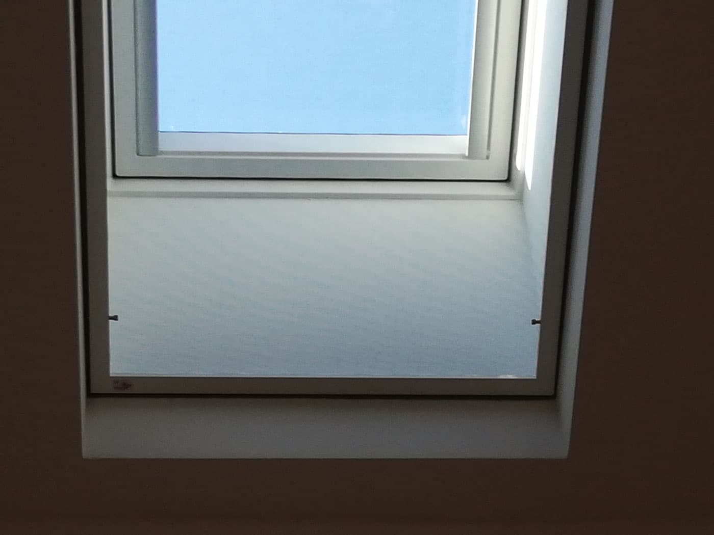 Spannrahmen für Dachfensternische